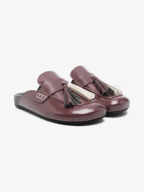 Florens tasselled mules