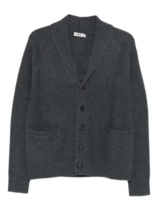 Simkhai Grant Cardigan in Grey