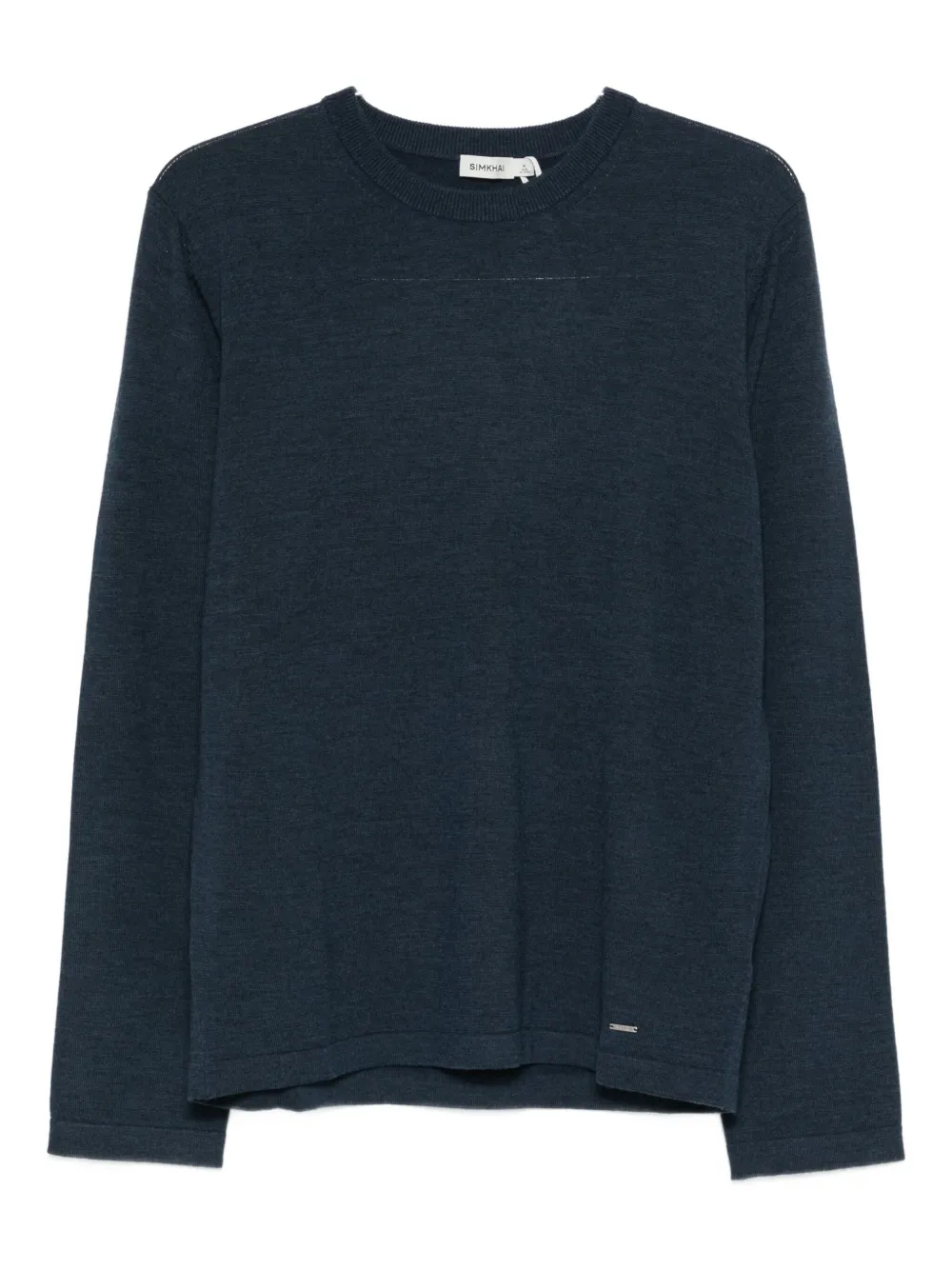 Simkhai Fine-knit Jumper In Blue