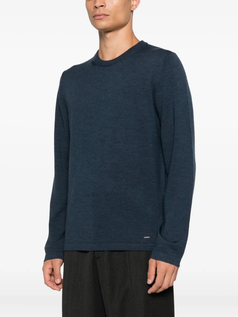 Simkhai Fine-knit Jumper In Blue