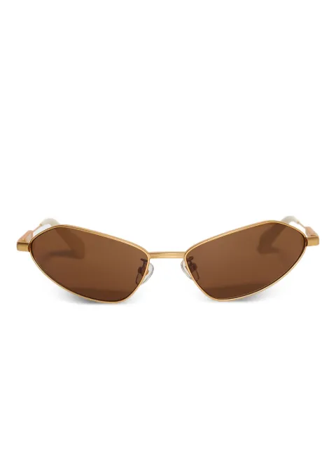 Jacquemus x Linda Farrow Bambino geometric sunglasses