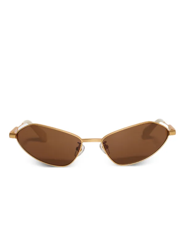 Jacquemus x Linda Farrow Bambino ジオメトリック サングラス