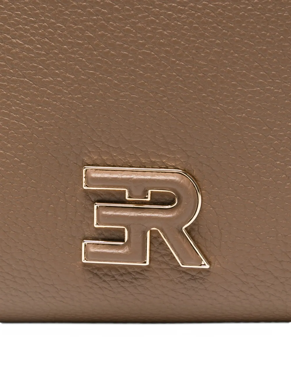 Ermanno Firenze Logo-strap Tote Bag In Brown
