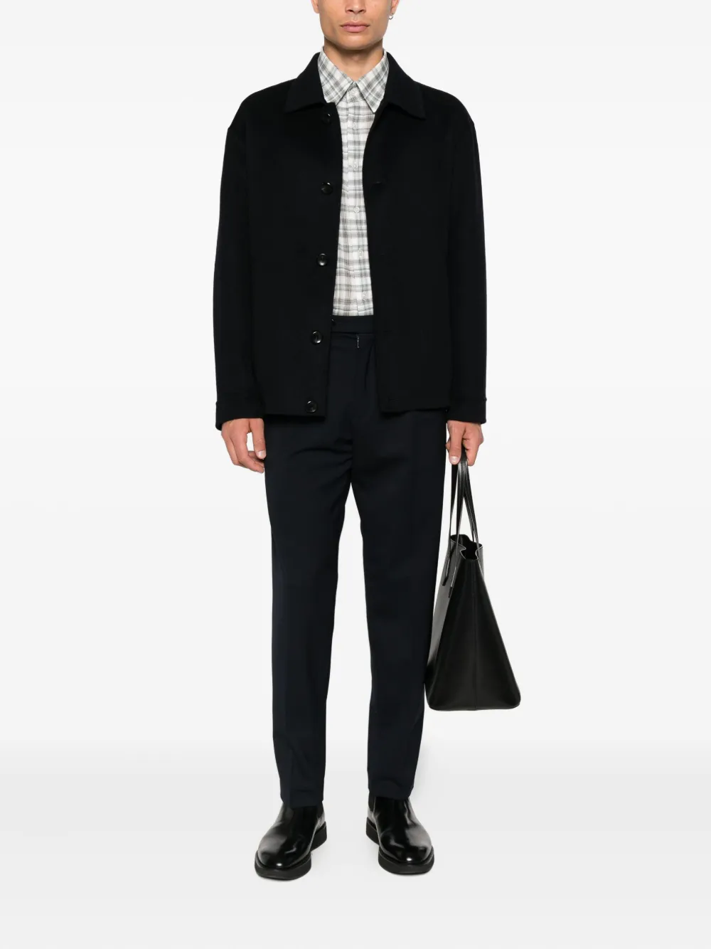 Hosio spread-collar jacket | Shirt Jackets | Image 2