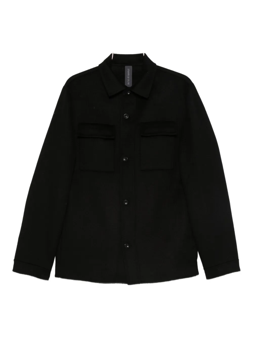 Hosio button-fastening jacket | Black | Image 1