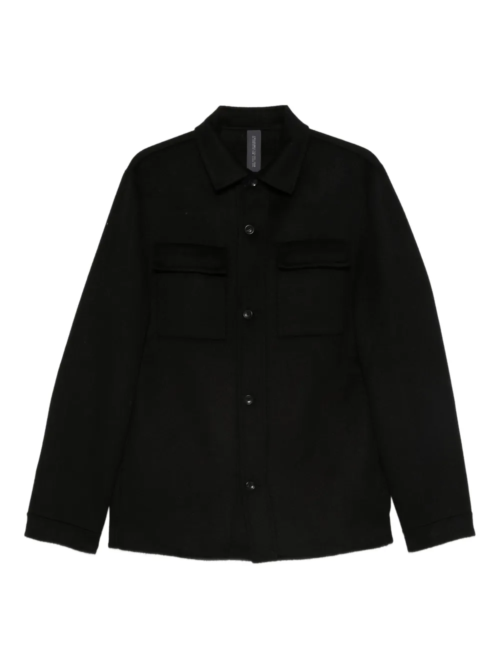 Hosio button-fastening jacket | Black | Image 1
