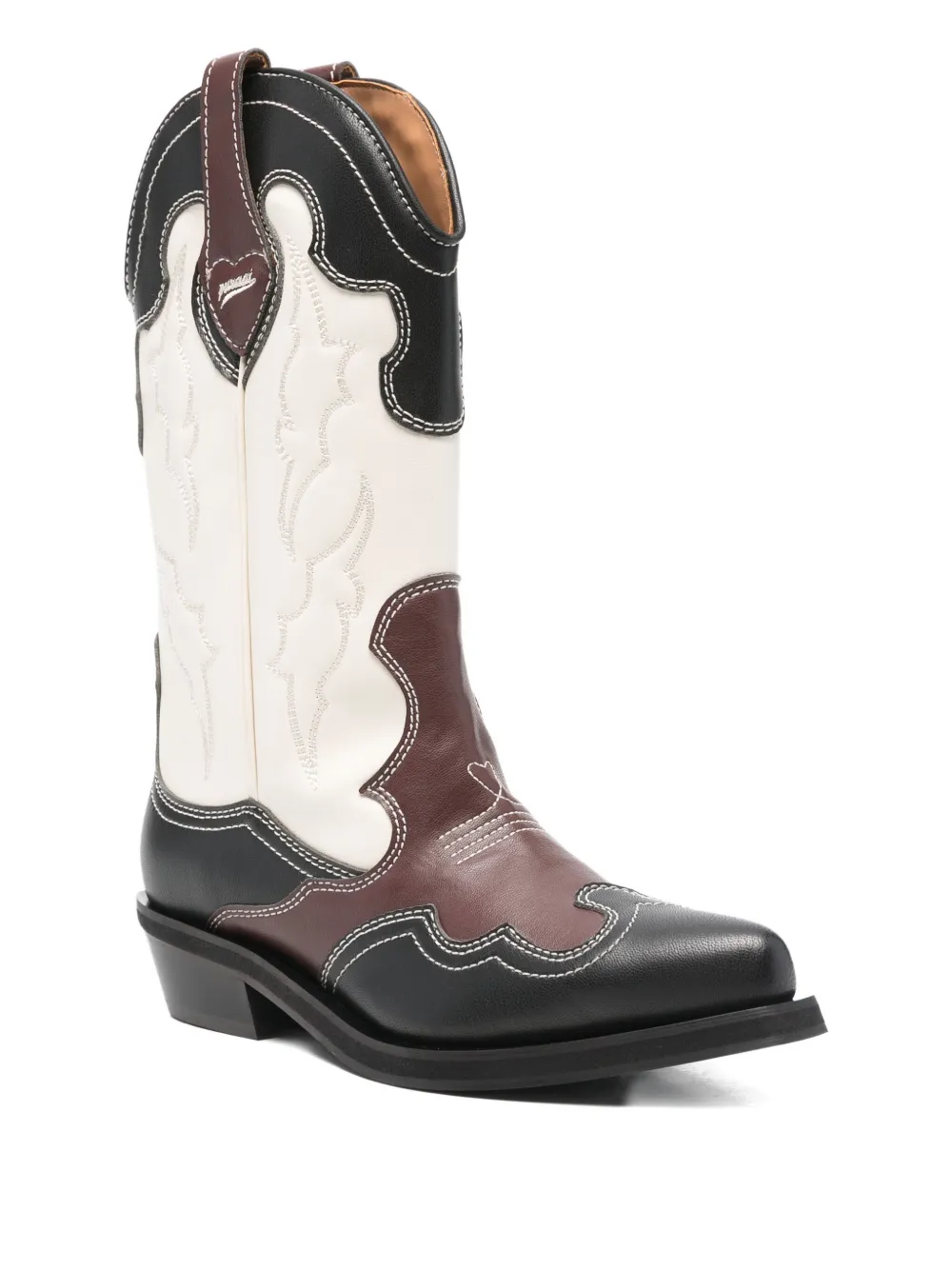 Puraai 40 mm Rodeo laarzen Wit