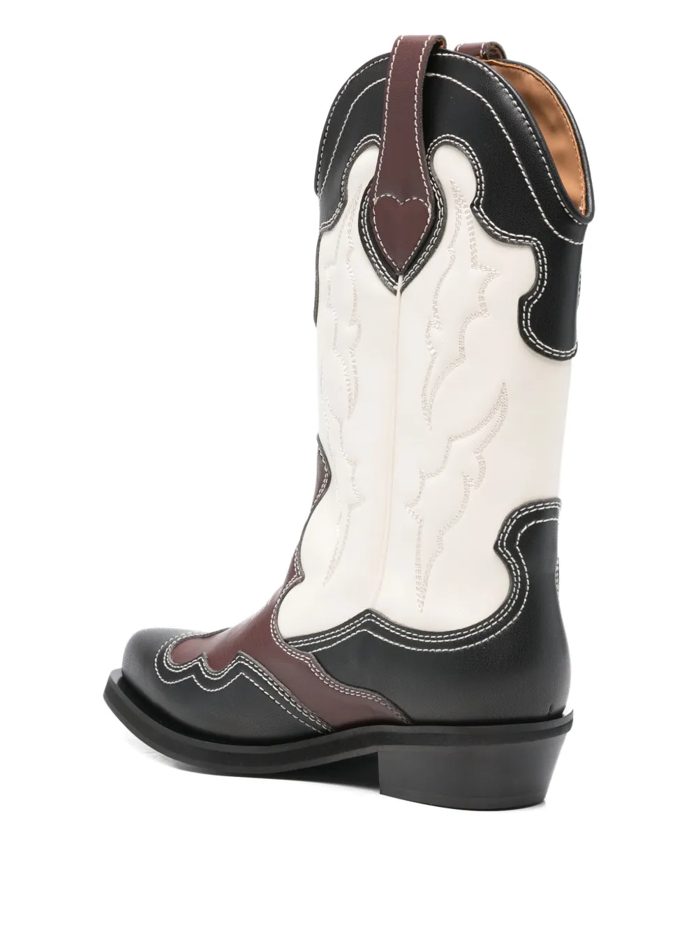 Puraai 40 mm Rodeo laarzen Wit