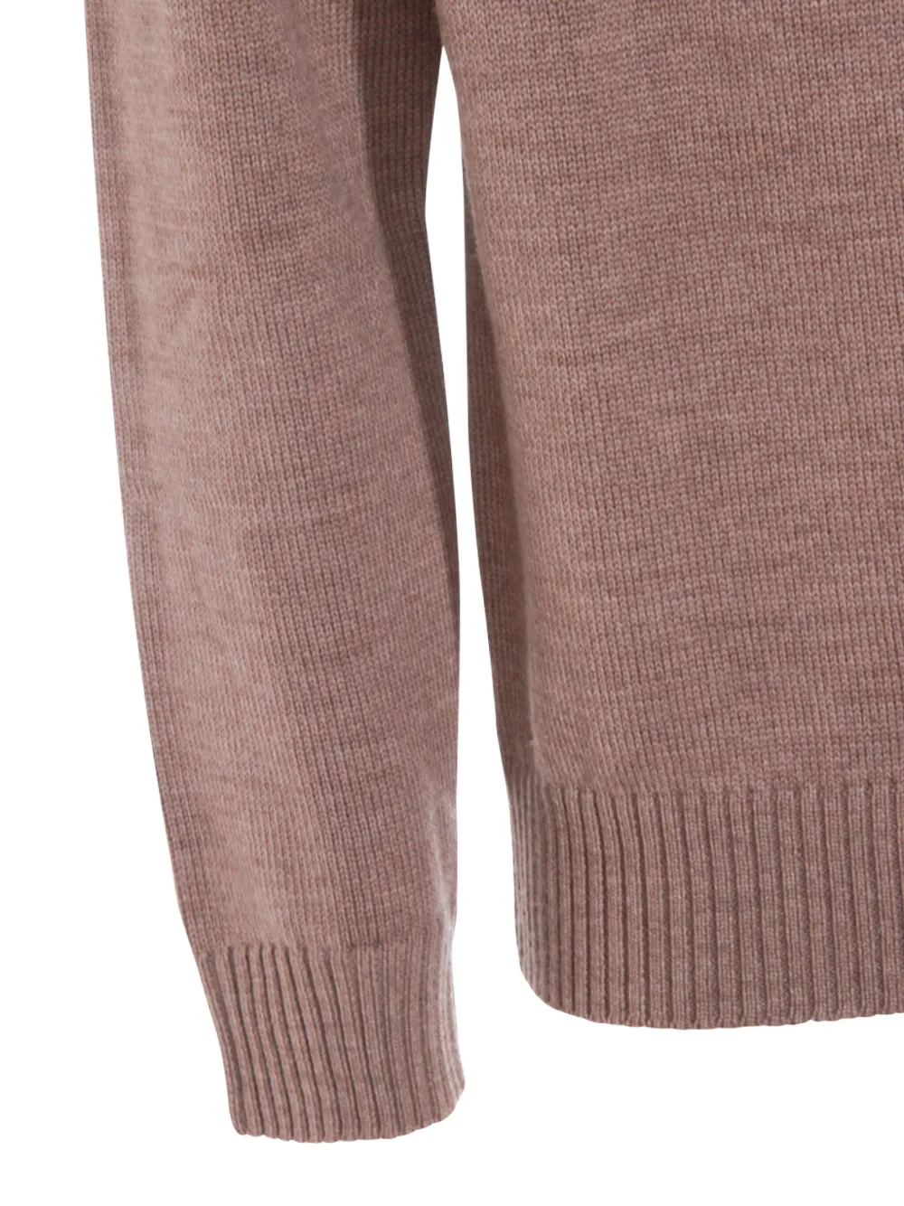 Altea Brown Wool Knitwear In Brown