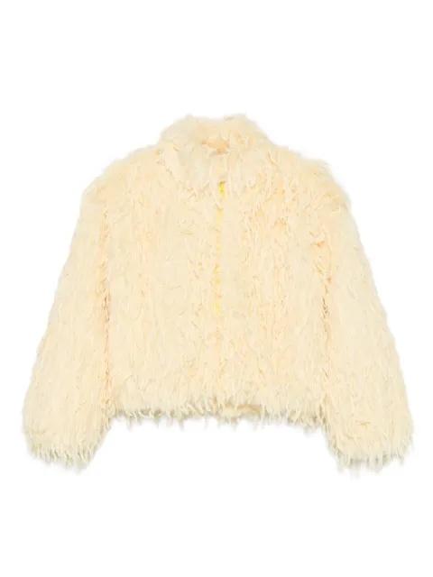 Miss Grant Kids chamarra con pelo artificial