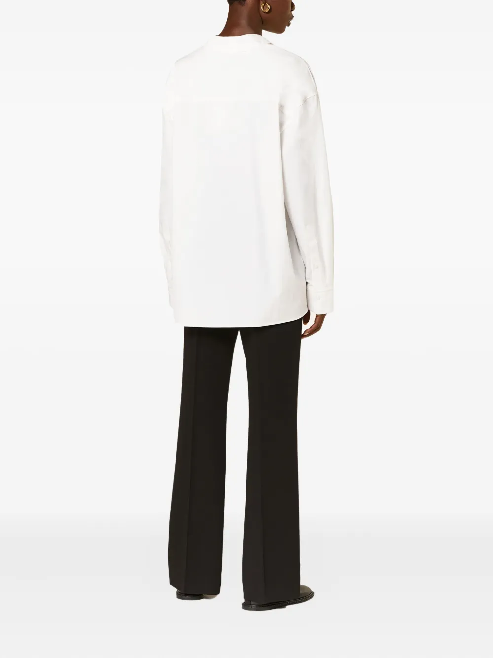 Loulou Katoenen blouse Wit