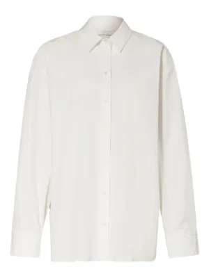Saint Laurent long-sleeve Cotton Shirt | White | FARFETCH