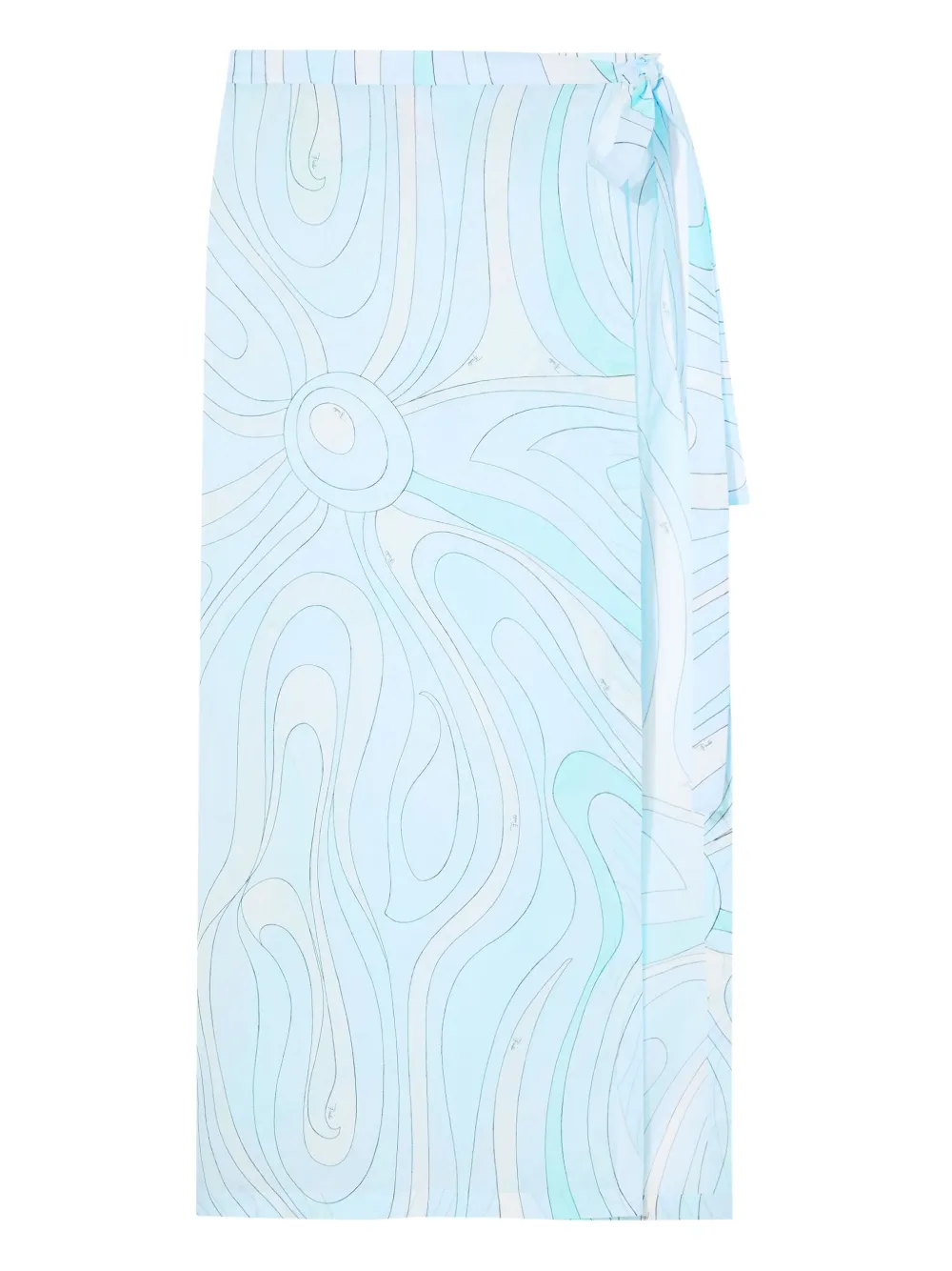 PUCCI Marmo-print cover-up | Blue | Image 1