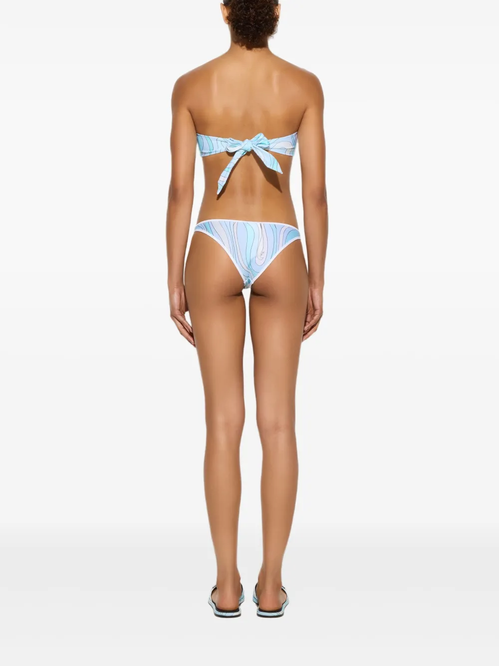 PUCCI Bikinislip met print Blauw