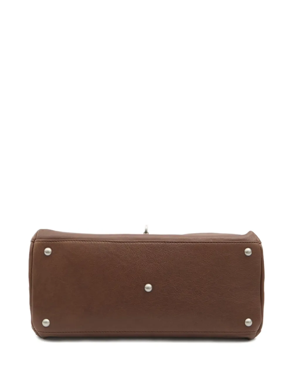 Zanellato Kleine Dotta shopper van bewerkt leer Bruin