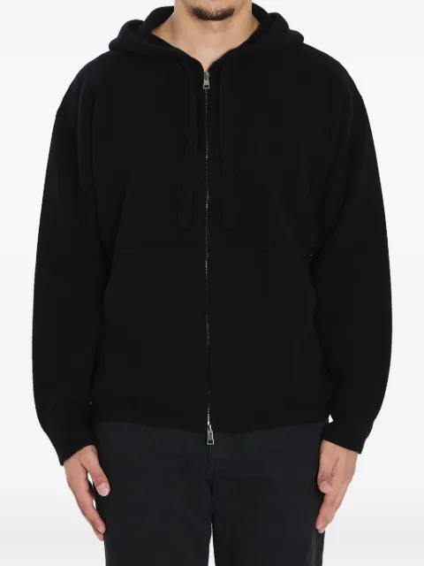 Roberto Collina drawstring zip-up hoodie