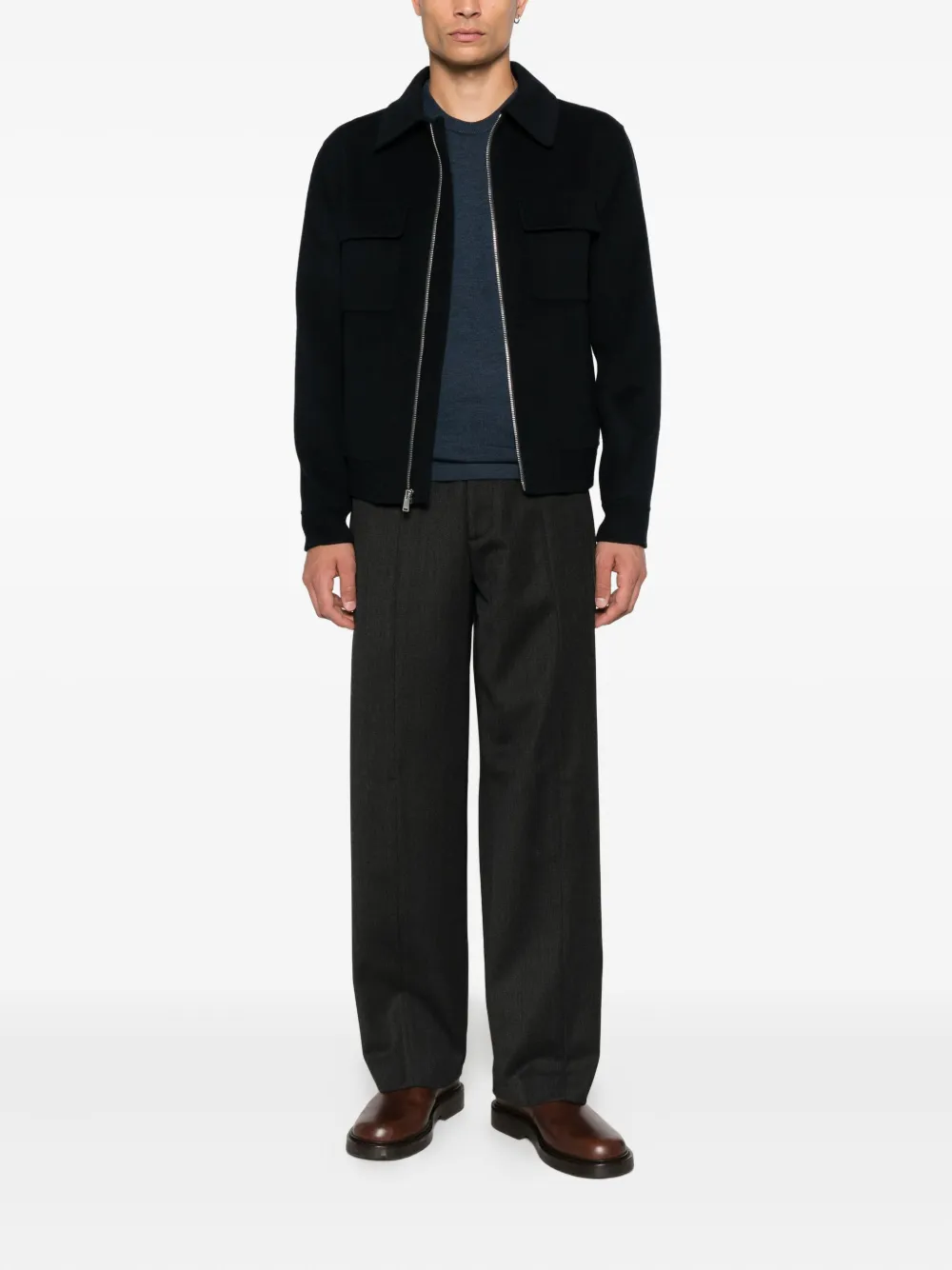 Simkhai zip-up shirt jacket | Shirt Jackets | Image 2