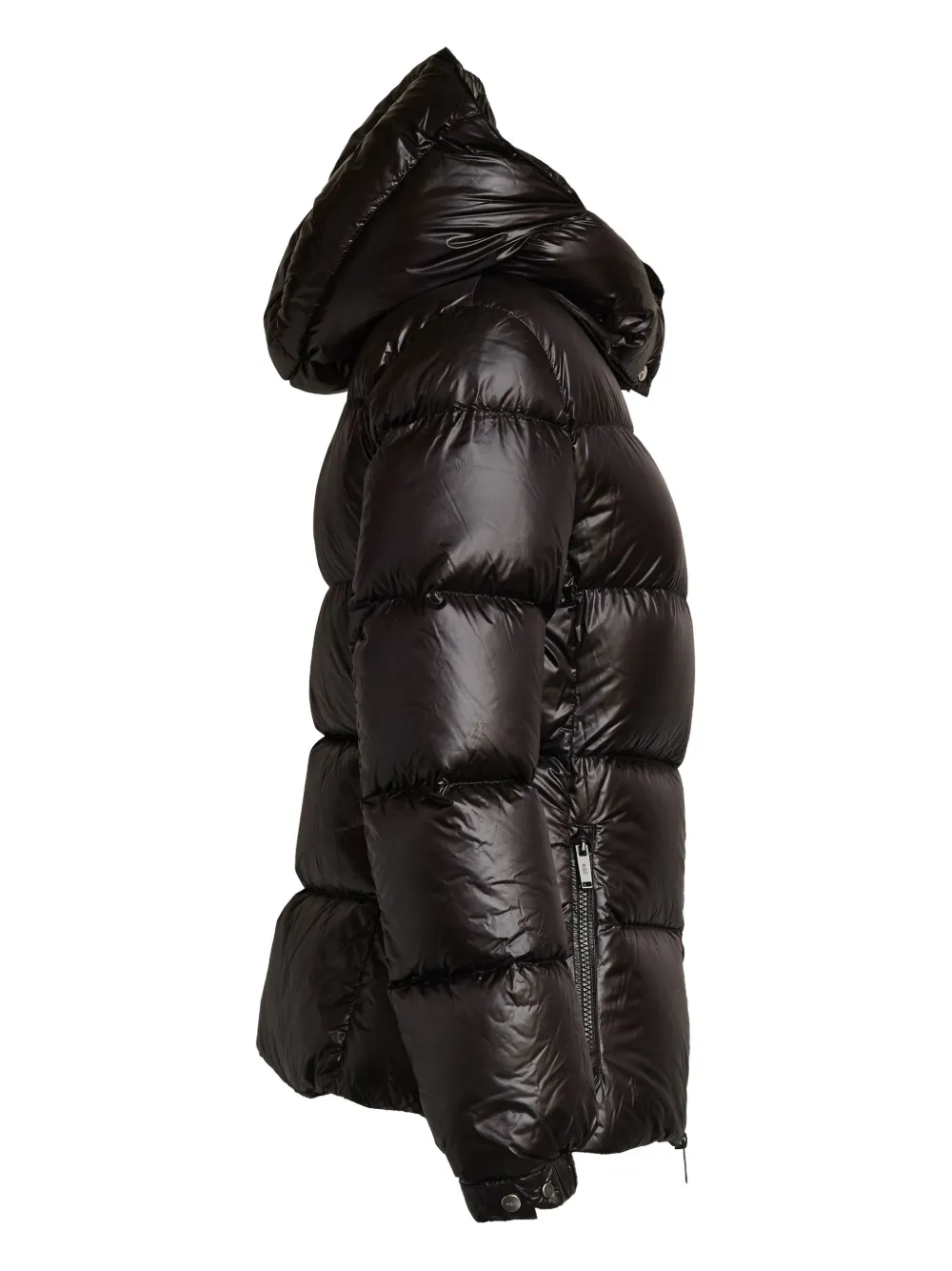 Add Hooded Jacket In Black