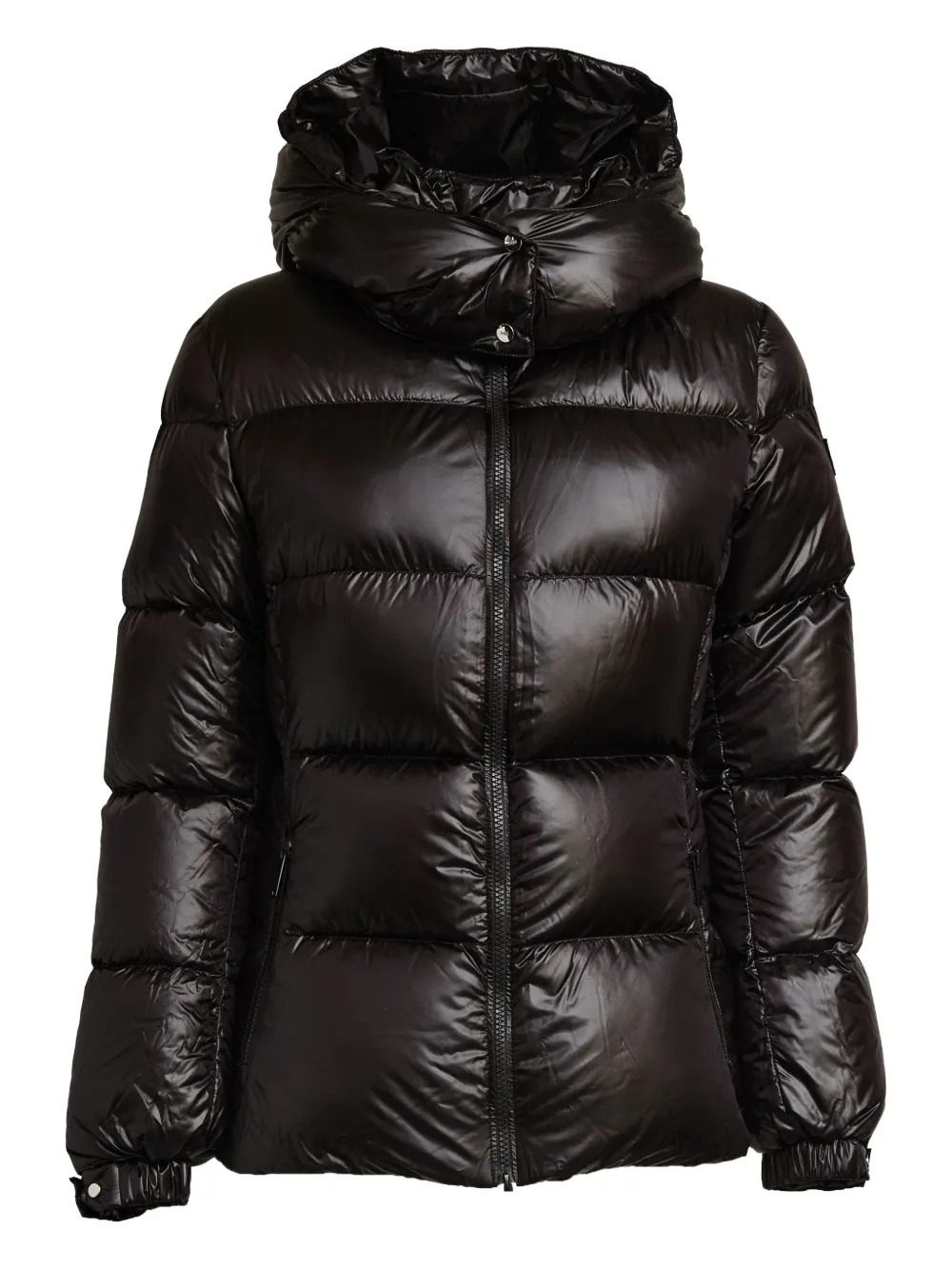 Add Hooded Jacket In Black
