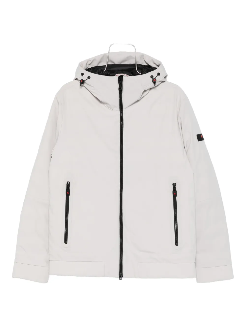 Peuterey hooded zip-up jacket | gris | Image 1