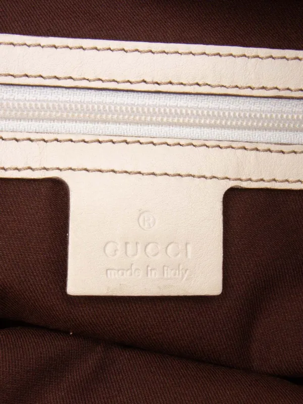 Gucci キャンバス ハンドバッグ 2000-2015 GG Gucci Pre-Owned 2000-2015 GGキャンバス パンチ ハンドバッグ