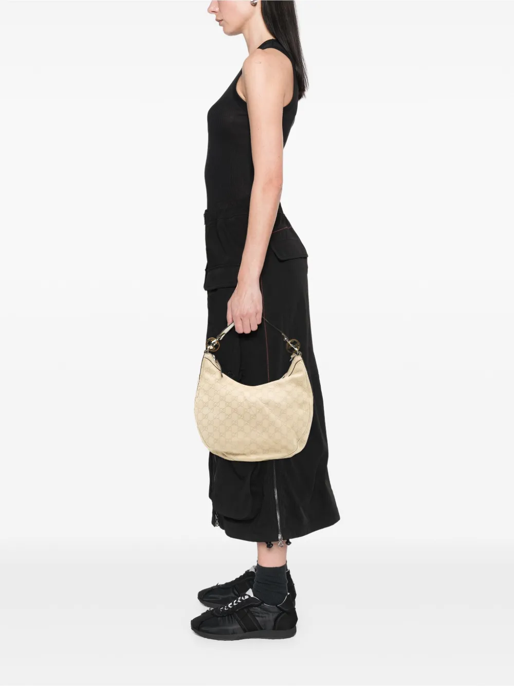 Gucci Pre-Owned 2016-2025 Medium Guccissima Twins hobo bag | Pre-Owned | Image 2