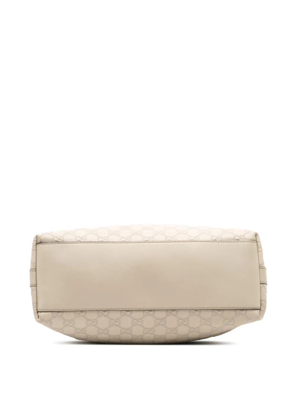 Pre-owned Gucci 2016-2025 Small Ssima Miss Gg Hobo Satchel In Brown