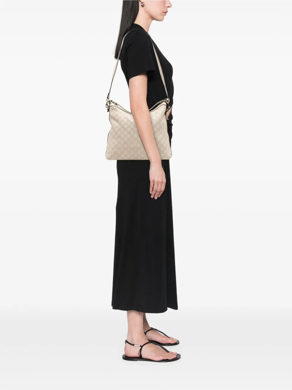 Gucci Pre-Owned 2016-2025 Small Guccissima Miss GG Hobo satchel | Pre-Owned | Image 2