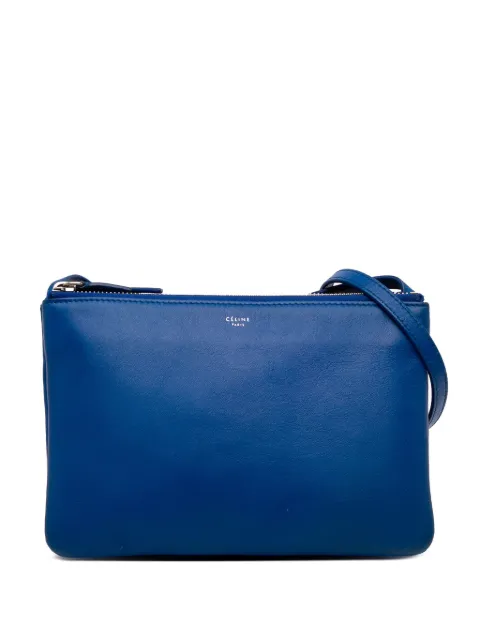 Celine Pre-Owned 2016 Small Lambskin Trio crossbody bag