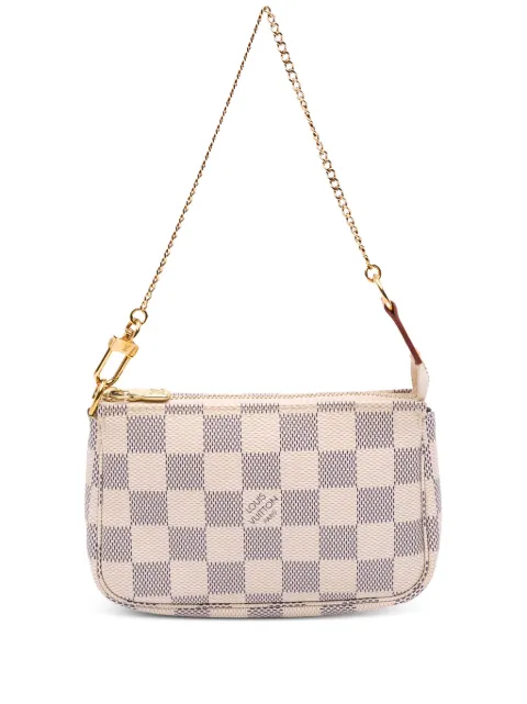 Louis Vuitton Pre-Owned bolsa de mano Damier Azur Mini Pochette Accessoires 2021