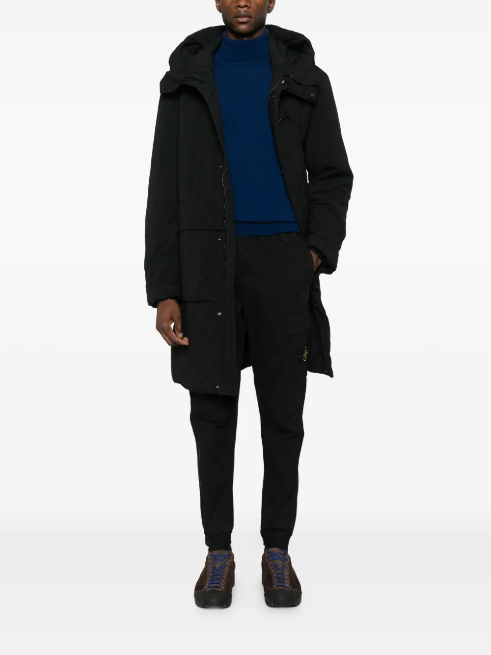 Stone Island Compass-badge trousers - Zwart