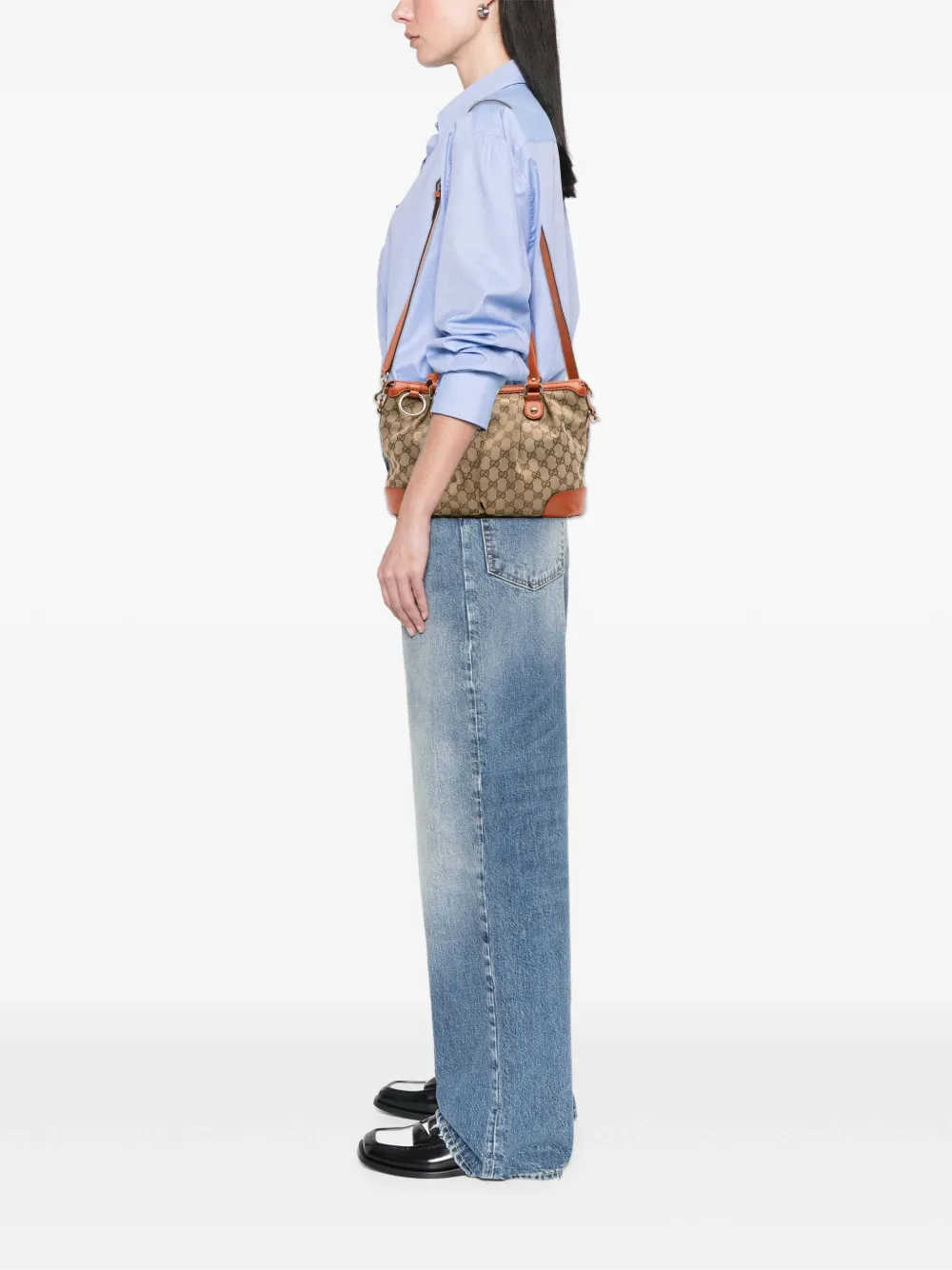Gucci Pre-Owned 2016-2025 GG Canvas Sukey satchel | Pre-Owned | Image 2