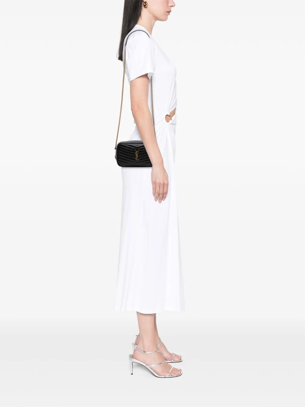Saint Laurent Pre-Owned 2024 Mini Matelasse Calfskin Monogram Lou Camera Bag crossbody bag | Pre-Owned | Image 2