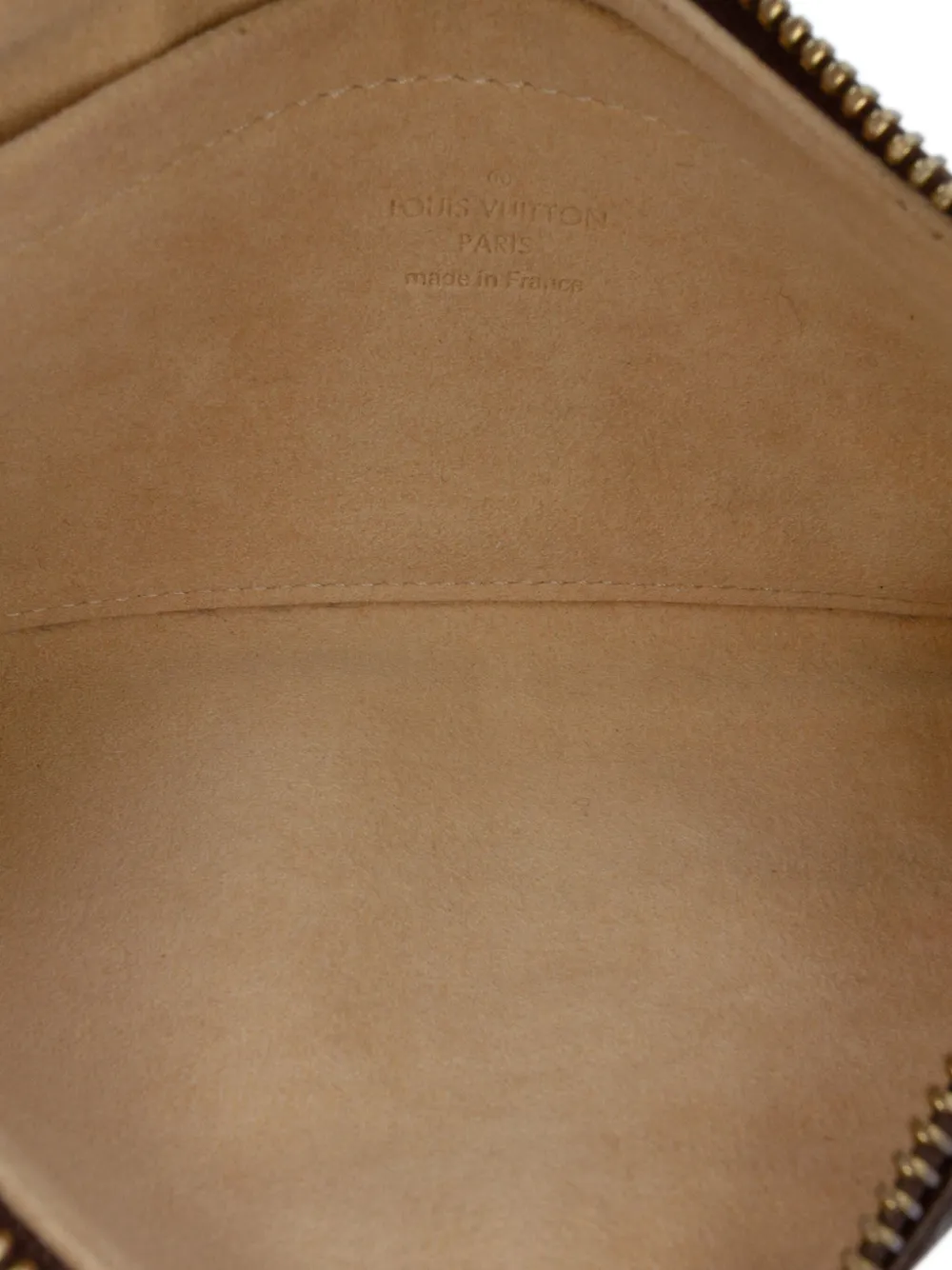 Pre-owned Louis Vuitton 2015 Monogram Pochette Milla Mm Shoulder Bag In Brown