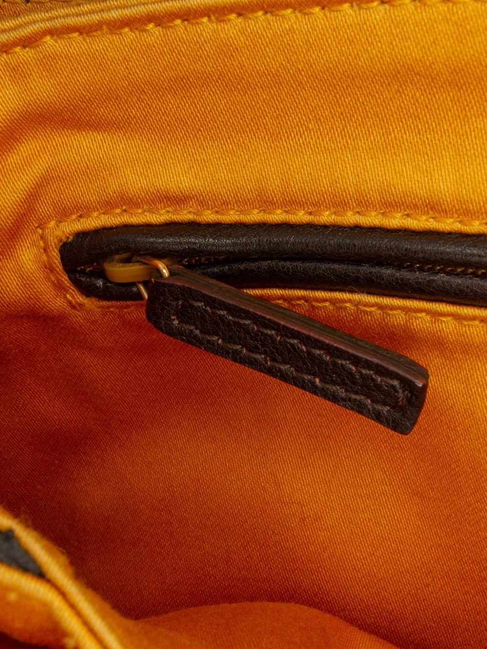 Pre-owned Saint Laurent 2000-2012 Shearling Trimmed Leather Sac Dandy Crossbody Bag In Black