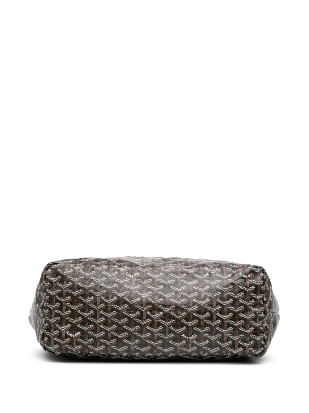 Pre-owned Goyard 2017 Ine Saint Louis Pm Tote Bag In Black