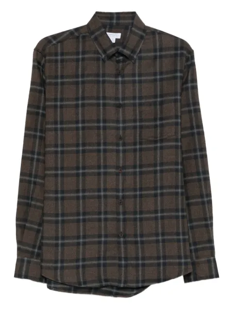 Sunspel checked shirt