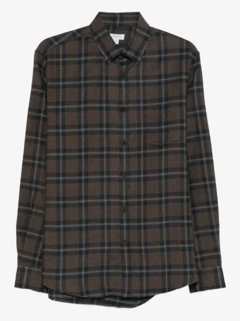 Sunspel checked shirt