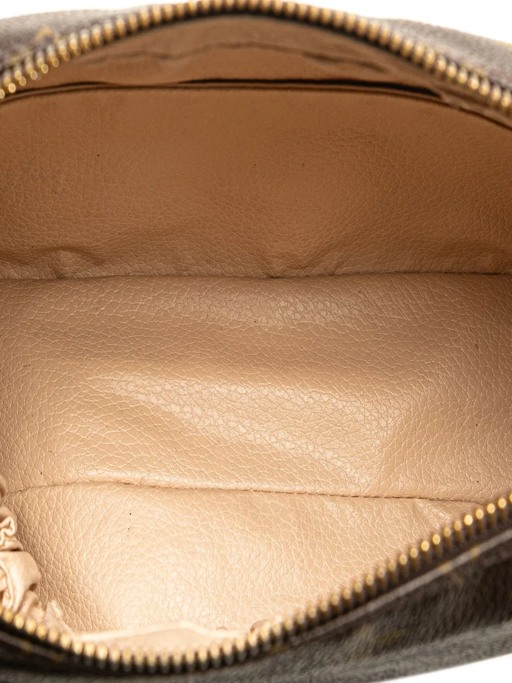 Pre-owned Louis Vuitton 1988 Monogram Trousse Toilette 23 Clutch Bag In Brown