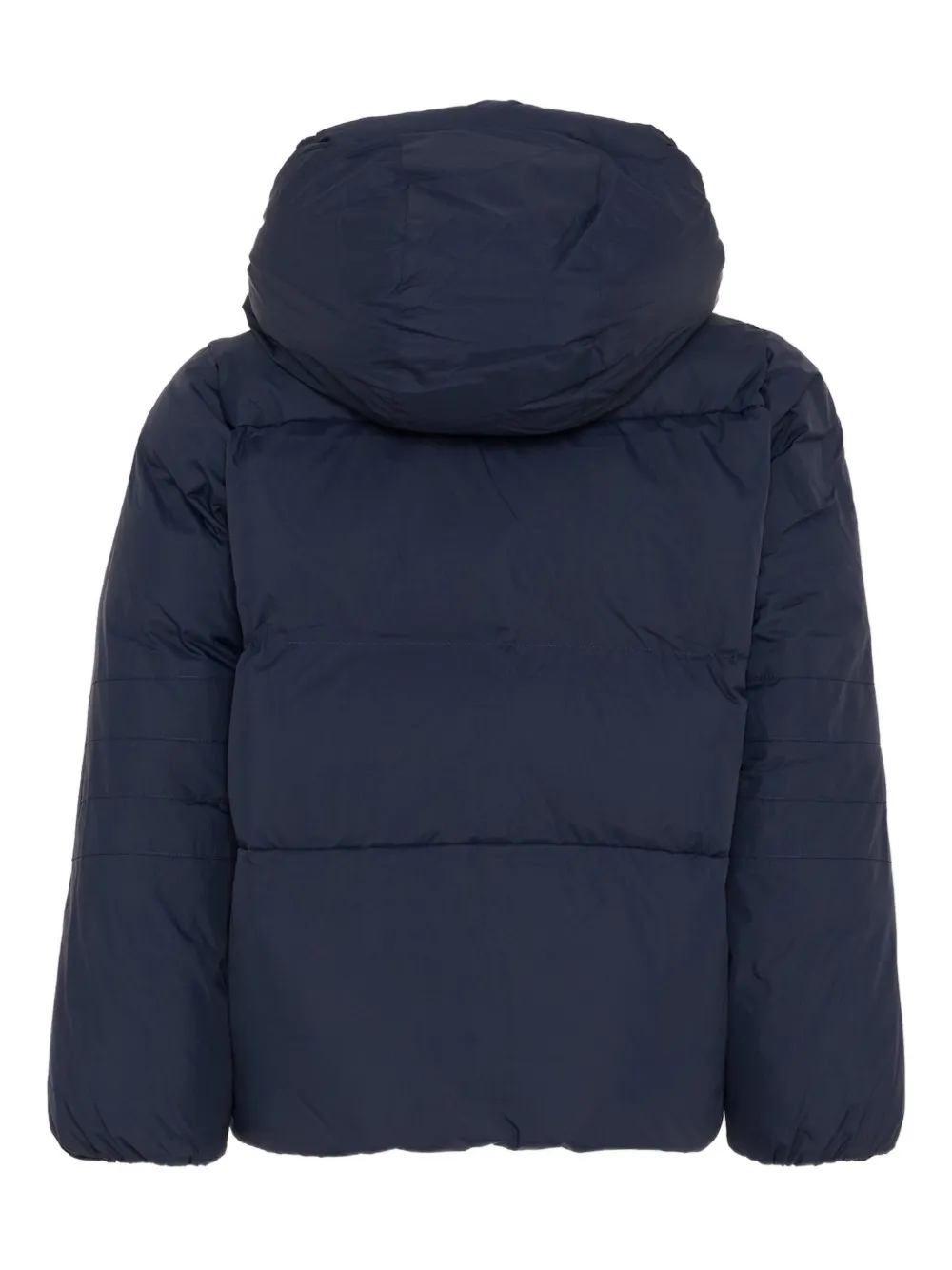 K-way Hooded Jacket In Blue