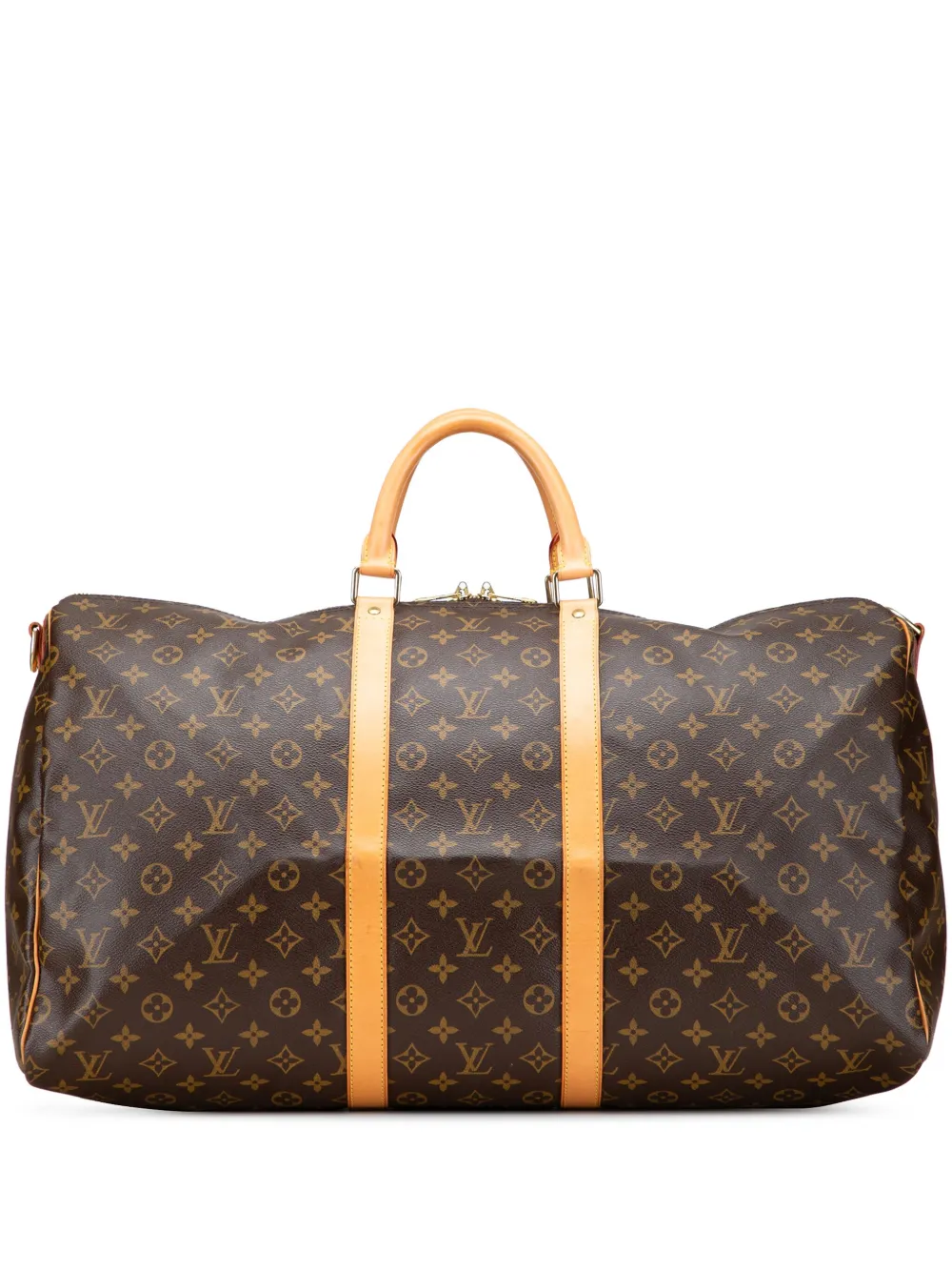 Louis Vuitton Pre-Owned 2003 Monogram Keepall Bandouliere 55 travel bag | Brown | Image 1