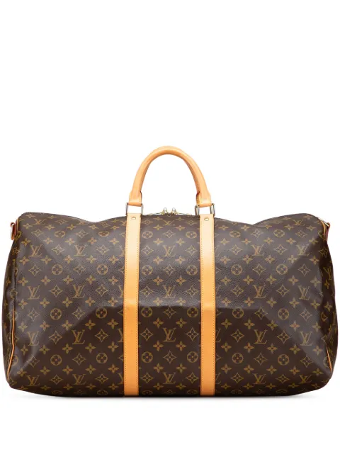 Louis Vuitton Pre-Owned bolsa de viaje Monogram Keepall Bandouliere 55 2003