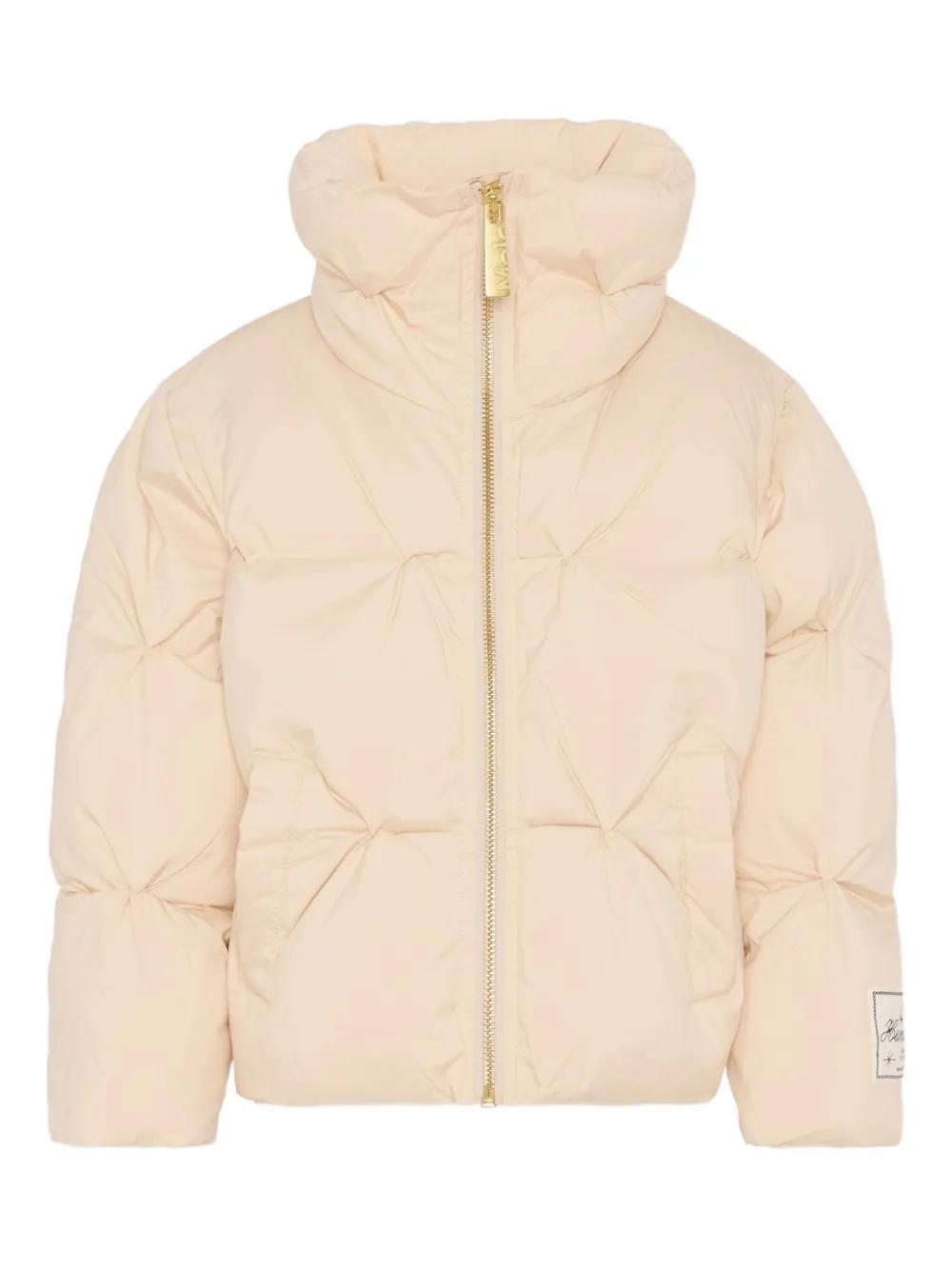 Molo quilted funnel jacket | Neutrals | Image 1