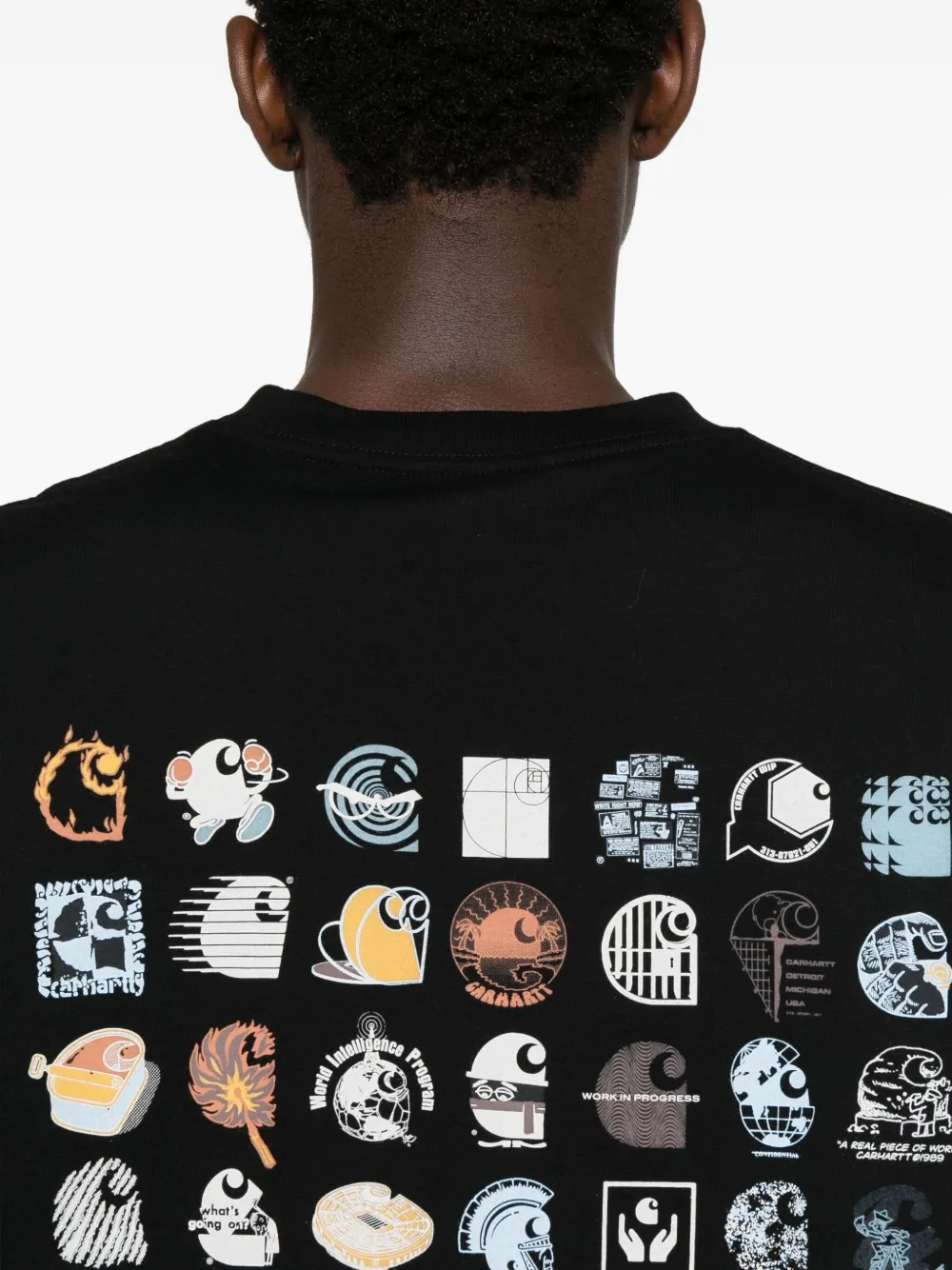 Carhartt WIP T-shirt met grafische print Blauw