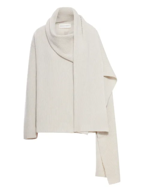 Niccolò Pasqualetti scarf-detail jumper