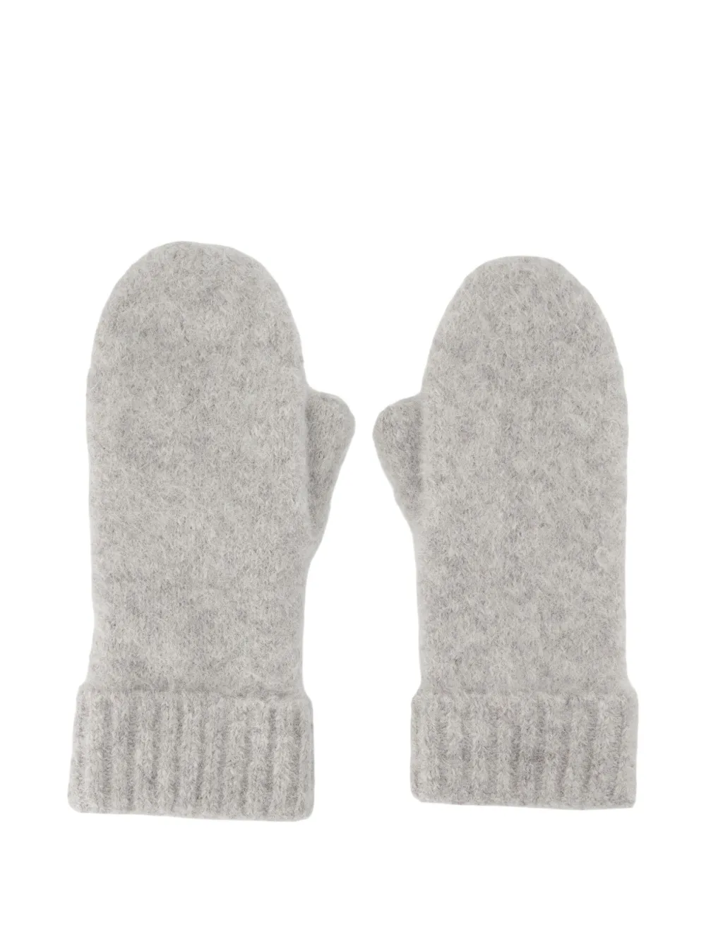 Samsoe & Samsoe Sajeanne Mitten Gloves In Gray