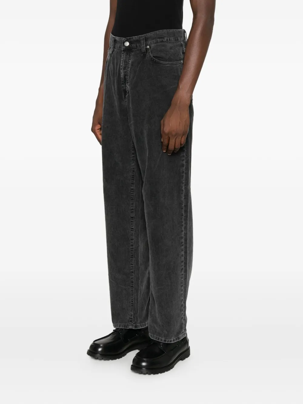Carhartt Five-pocket Trousers In Black