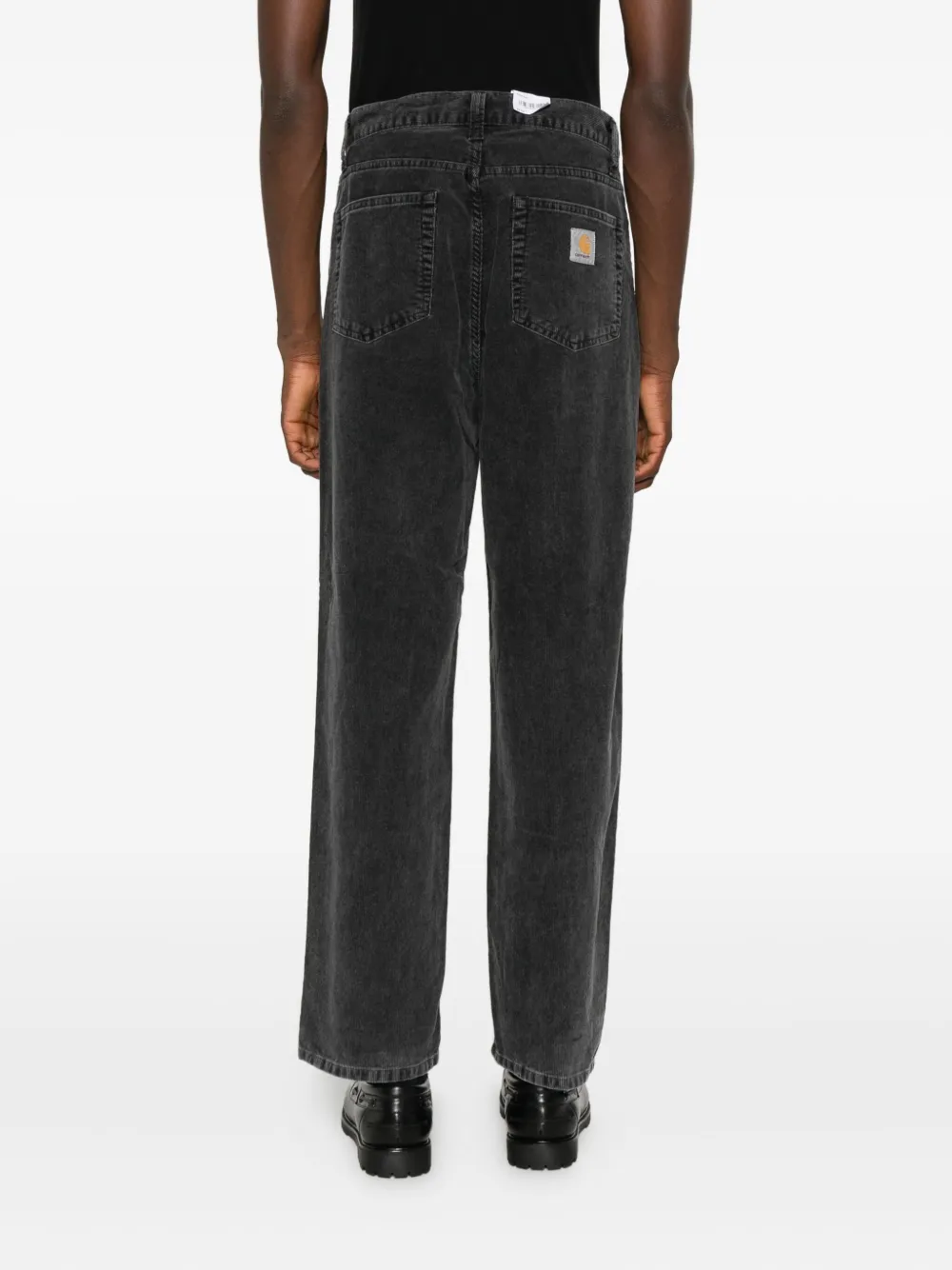 Carhartt Five-pocket Trousers In Black