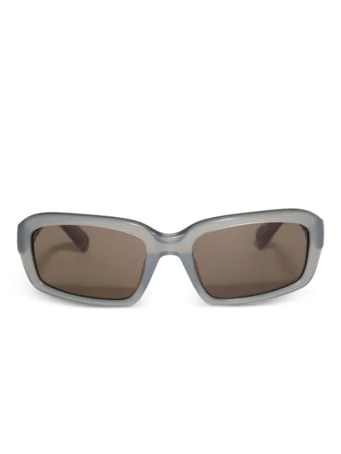 Jacquemus lentes de sol Marino con armazón rectangular en colaboración con Linda Farrow 