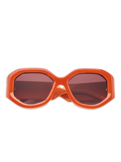 Emmanuelle Khanh geometric-frame sunglasses